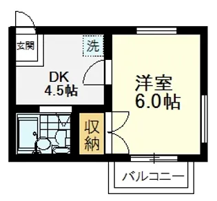 ディ・ステラ【2階】の間取り
