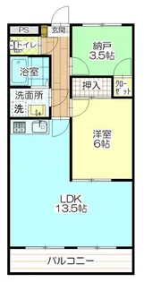 ドリーム2000オザワ【1階】の間取り