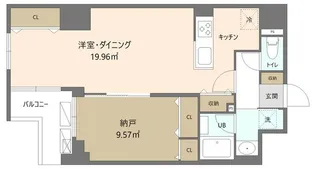 Reframe 5 早稲田【5階】の間取り