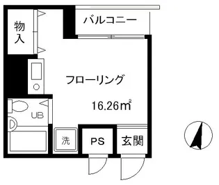 カーサダルテ【2階】の間取り