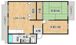 シャルム9【2階】の間取り