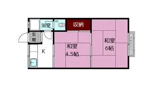高雅苑【2階】の間取り