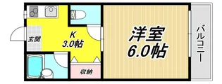 ハイツ南苑荘【2階】の間取り