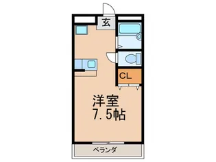 ラペシュ【2階】の間取り