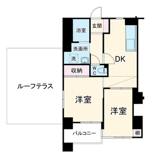 丸正鹿沼台マンション【7階】の間取り