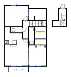 エグレッタコート【2階】の間取り