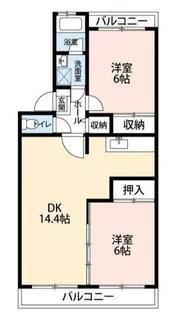 ロイヤルグリーン八千代4号棟【1階】の間取り