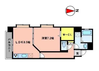 ジュビリーS【6階】の間取り