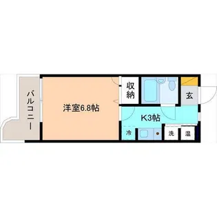 グランバリュー石引【2階】の間取り