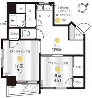 下谷サニーハイツ【10階】の間取り