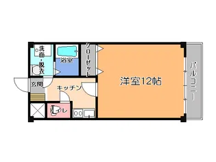 スバルハイツ93【5階】の間取り