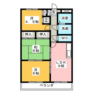 コンフォート悠とぴあ【3階】の間取り