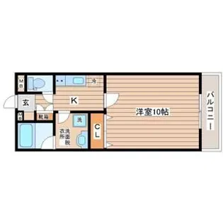 ドミトーレ6-4【1階】の間取り