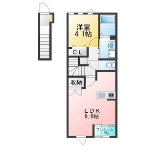 グランデール元町【2階】の間取り