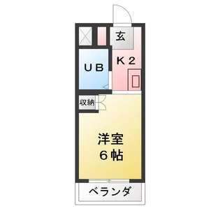 TOP原木中山 第3【1階】の間取り