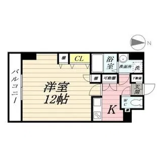 レベント岐阜【3階】の間取り