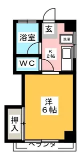 第3ムトウマンション【2階】の間取り