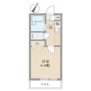 セシリア【1階】の間取り