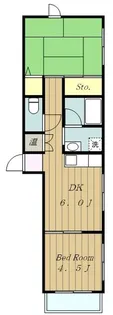 ドミール太陽II【2階】の間取り