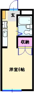 ハイツサンマイルド【2階】の間取り