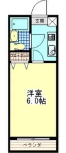 フラット87【2階】の間取り