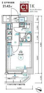 MAXIV横浜南太田DUE【3階】の間取り