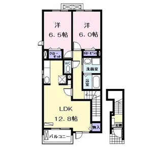 グレイス アベニューI【2階】の間取り