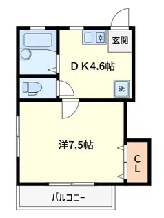 リリーハイツ【2階】の間取り