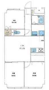 ベルライト青葉台【3階】の間取り