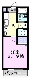 コンフォートTAKEMURA【1階】の間取り