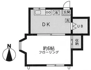 【猫ちゃんOK】リンデンハイム【3階】の間取り
