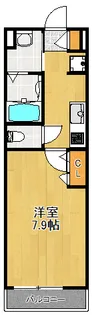 PLOVER MAISON【3階】の間取り