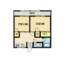 寿荘【1階】の間取り