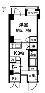 豊島ヶ岡K-house【1階】の間取り
