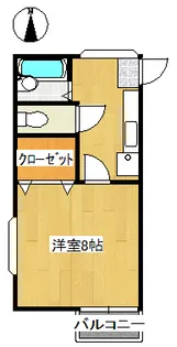 メゾンコスモ【1階】の間取り