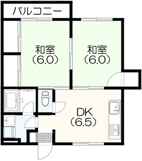 COCO【2階】の間取り