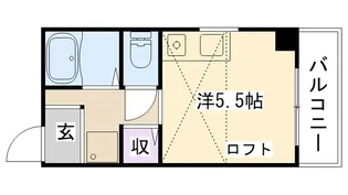 ラ・メゾン・ド・プーロム【3階】の間取り