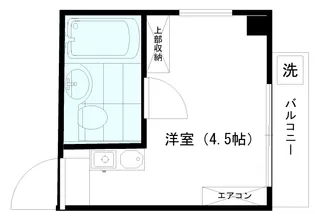 ユエヴィハイツ【3階】の間取り
