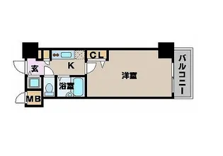フェニックス伊勢佐木町【3階】の間取り