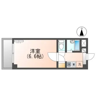 岡山県岡山市中区中井4【マンション】の間取り