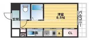 1Rの間取り画像