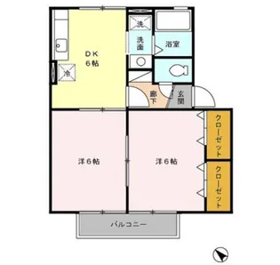 イクスピアリベマーイ【2階】の間取り