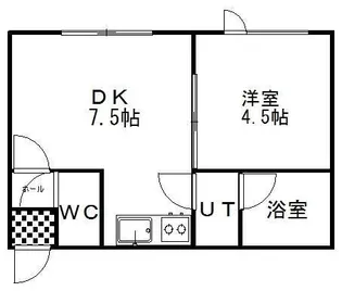 メゾンドK【1階】の間取り