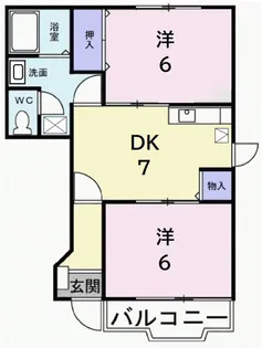 グレイス・ヴィラ【1階】の間取り