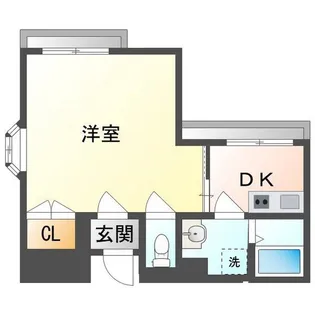 岡山県岡山市中区門田屋敷2【マンション】の間取り