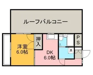 ピエモンテハイツ【5階】の間取り