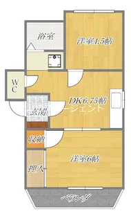 庄司ビル【3階】の間取り