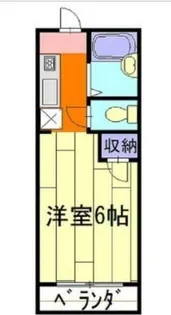 ノバビュー元町【1階】の間取り