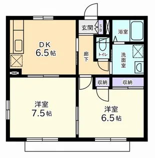 エクセルコートII【1階】の間取り
