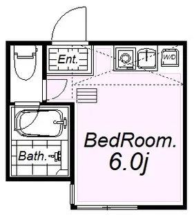 ユナイト保土ヶ谷フィリップ の丘【2階】の間取り